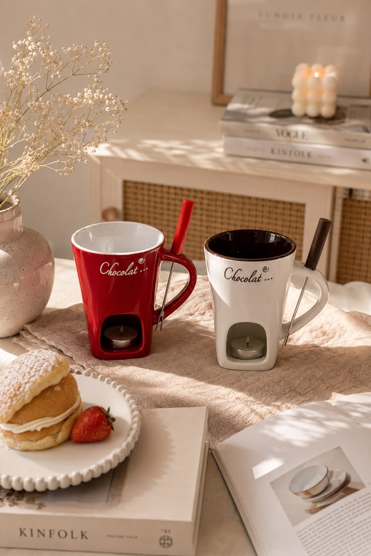 Caneca De Fondue c/ Vela